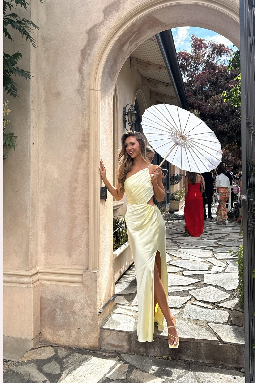 La Lune Asymmetrical Maxi | Modern Elegance
