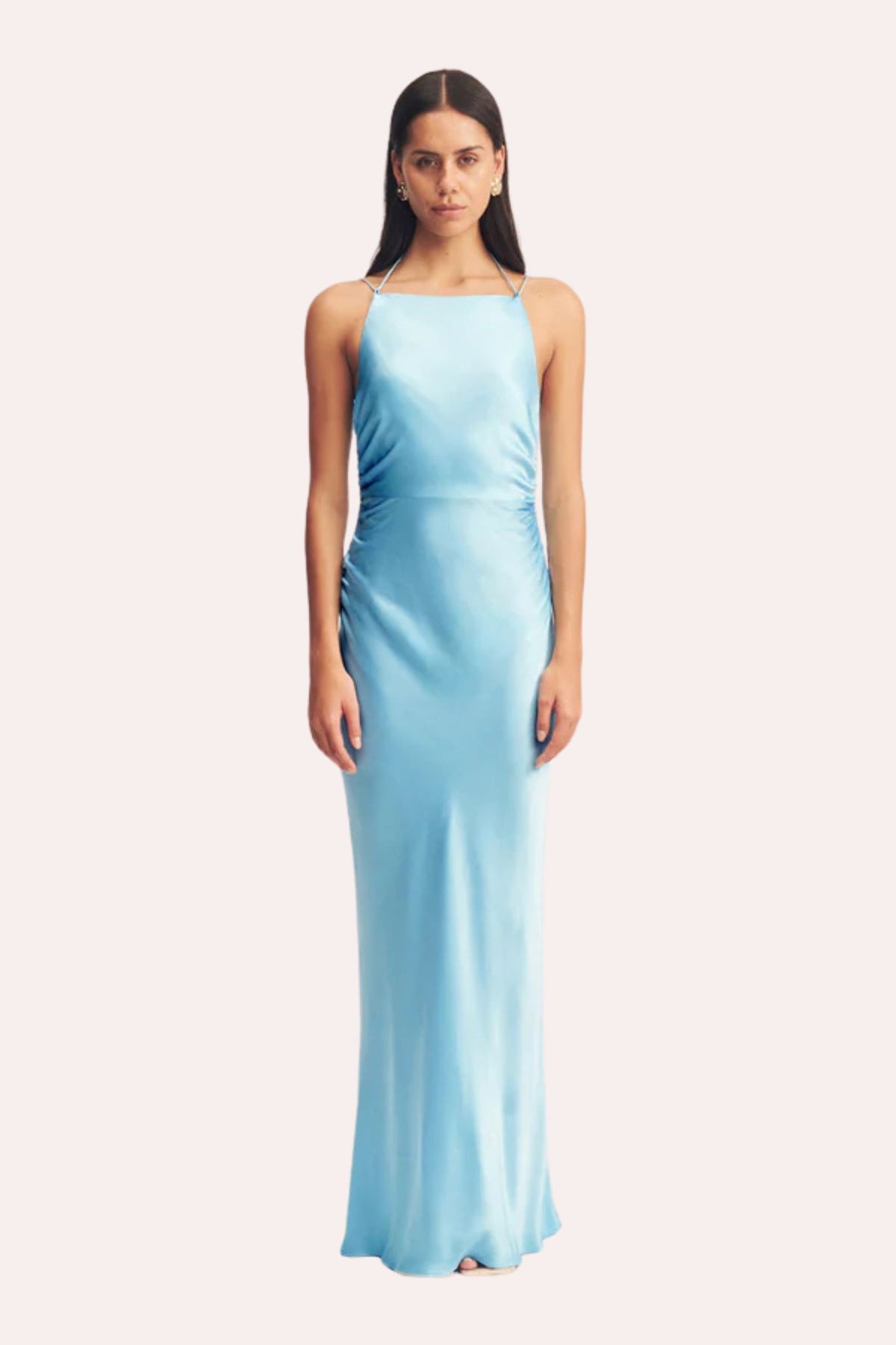 La Lune Ice Blue High Neck | Understated Luxury
