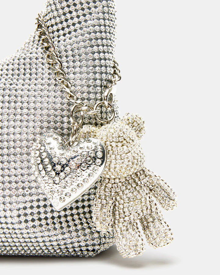 BTeddie Rhinestone Shoulder Bag
